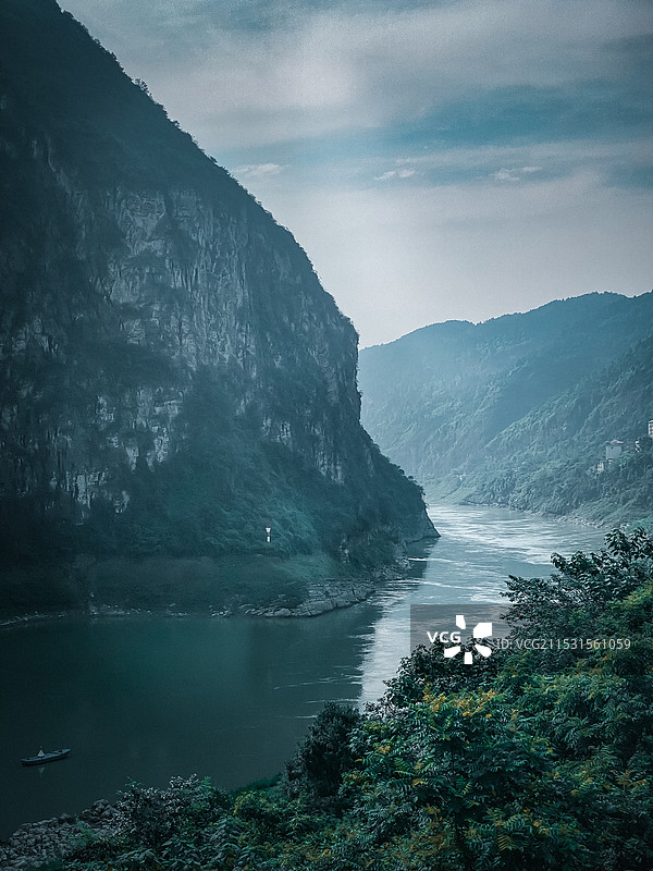 重庆奉节天坑地缝景区图片素材