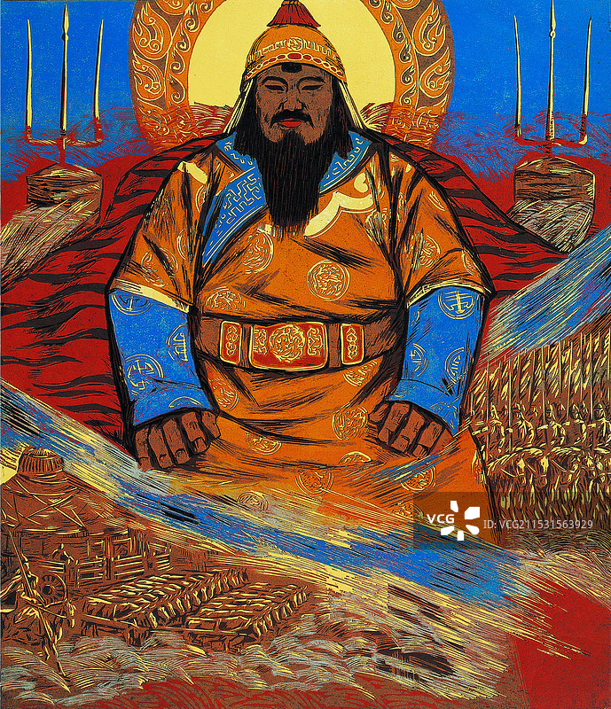 《成吉思汗》图片素材