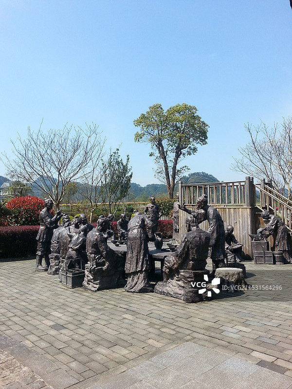 南平武夷山茶博园图片素材