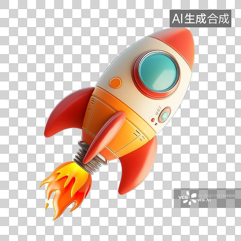 【AI数字艺术】火箭，宇宙飞船，发射，启动，未来图片素材