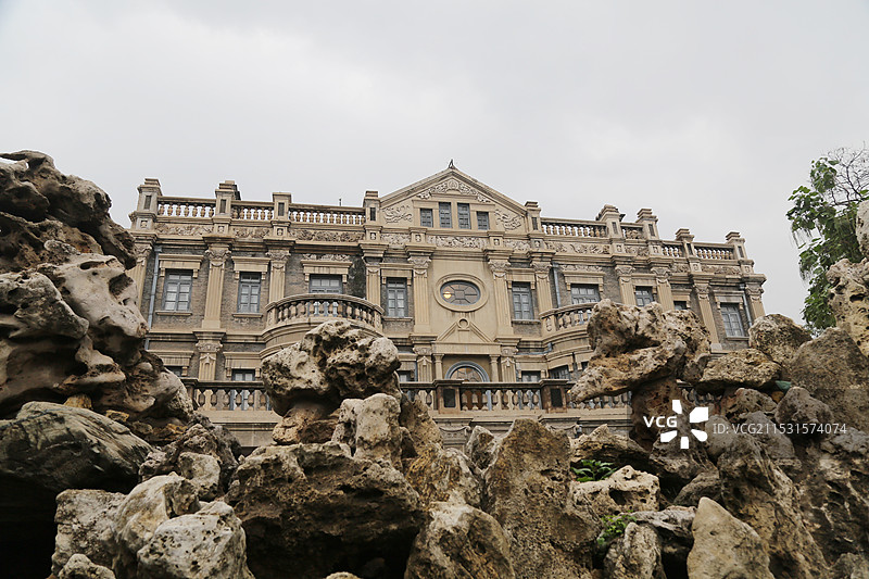 辽宁省沈阳市张氏帅府大青楼图片素材