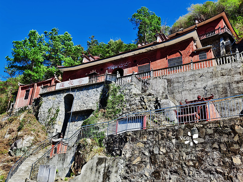 安庆潜山县白马潭景区图片素材