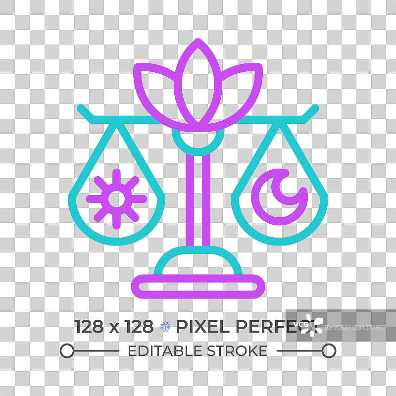 拉戈姆双色线条图标图片素材