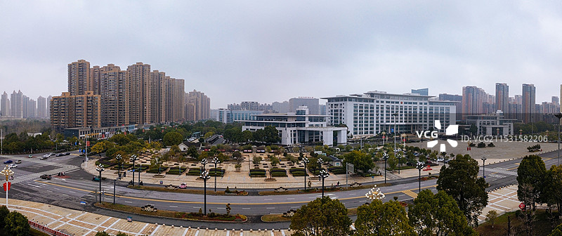抚州 钟岭大道 名人雕塑园 赣东大道 财富广场 文化公园图片素材