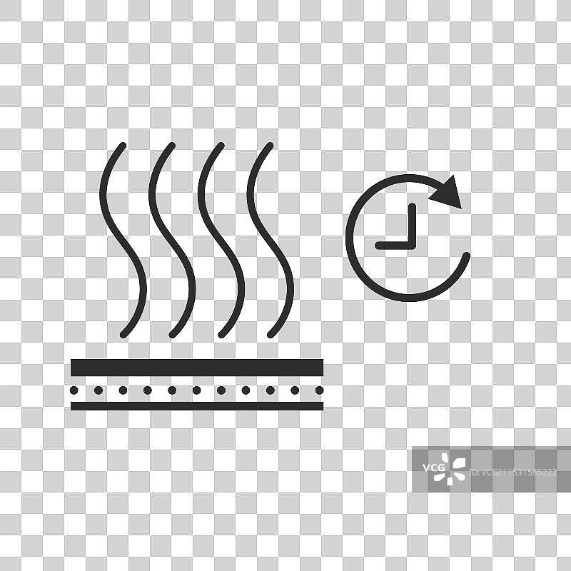 快速加热图标元素设计模板图片素材