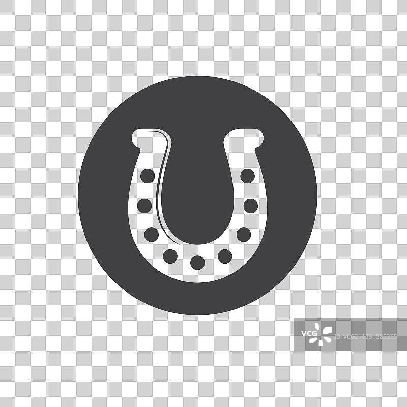 马蹄铁图标元素设计模板图片素材