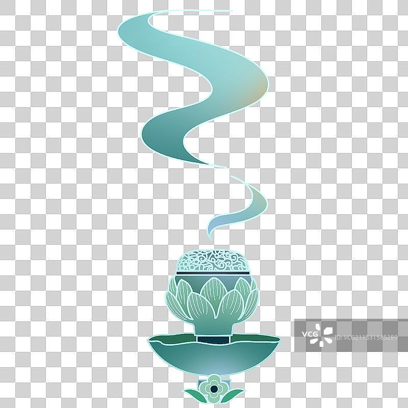 日报风香炉图片素材