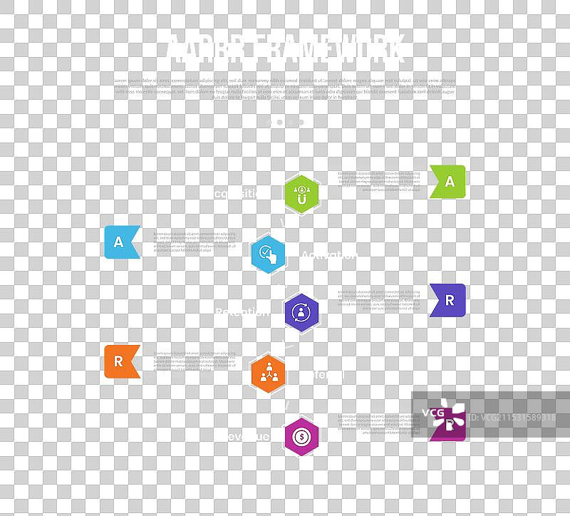 海盗指标框架信息图图片素材