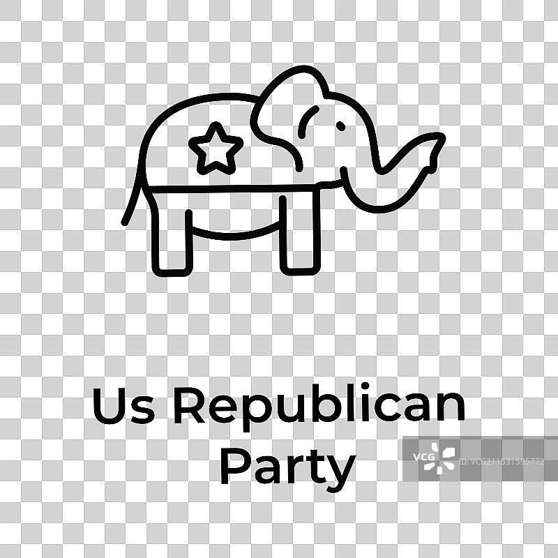 美国共和党图片素材