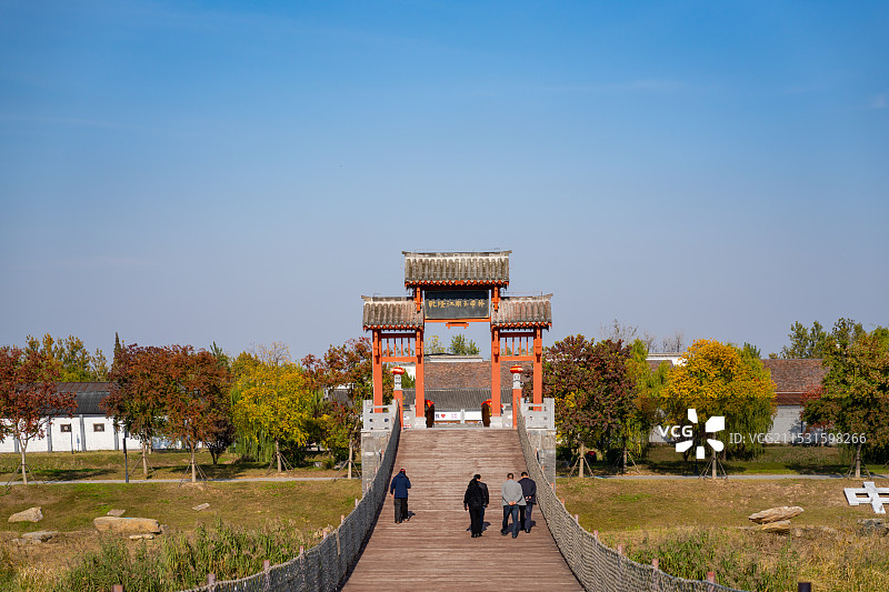 乾隆江南玉带桥图片素材