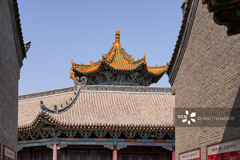 内蒙古 包头市 妙法禅寺 五百罗汉堂图片素材