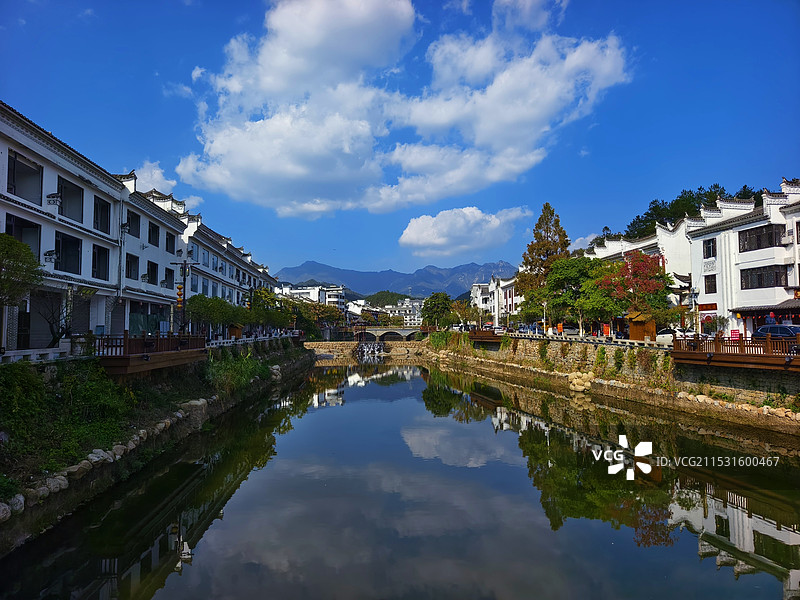 鸠兹古镇图片素材