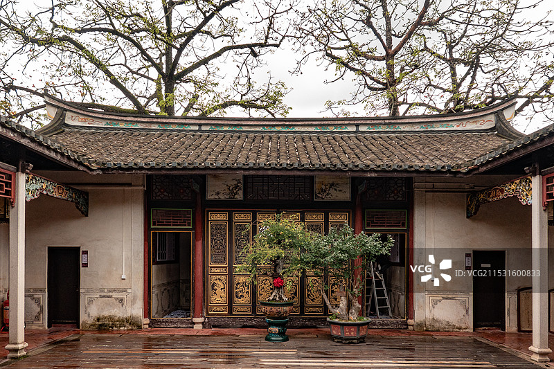 梅州东山书院图片素材