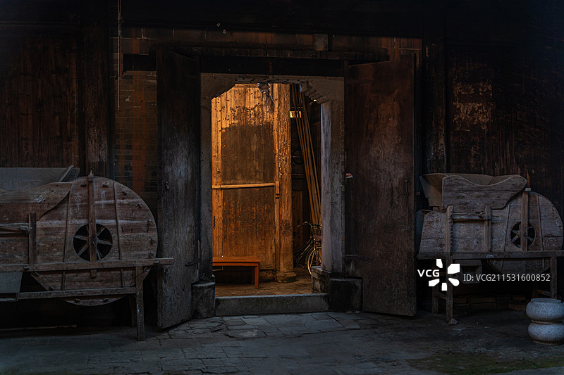 武夷山下梅古民居图片素材