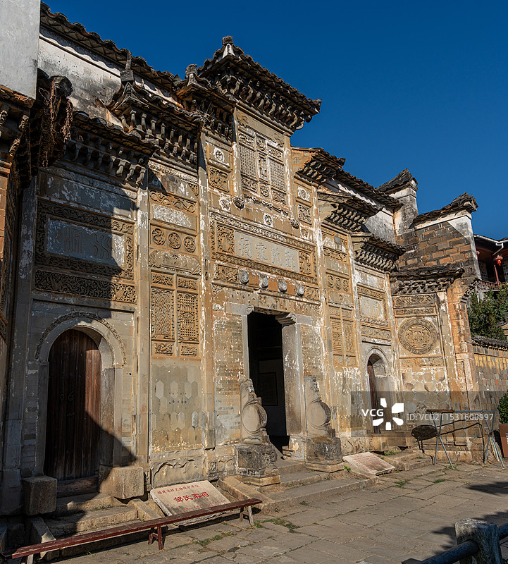 武夷山下梅古民居图片素材