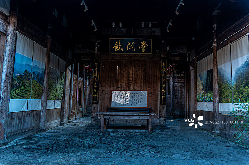 武夷山下梅古民居图片素材