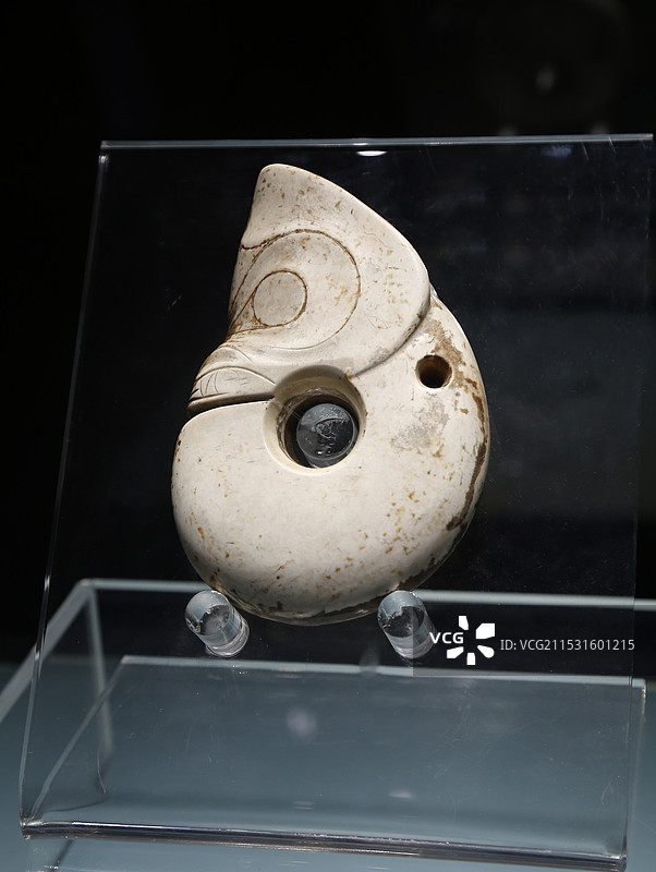 玉猪龙 辽宁省博物馆镇馆之宝图片素材