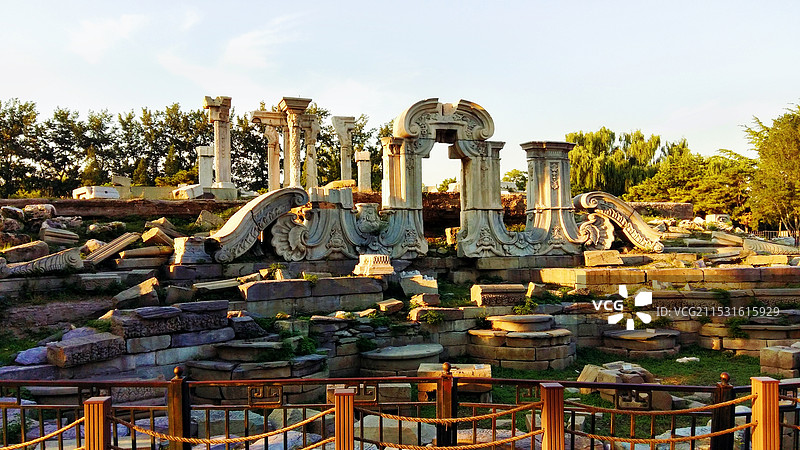 圆明园西洋楼图片素材