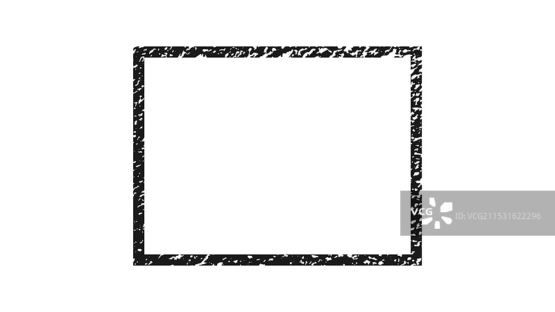 磨损的矩形边框图片素材