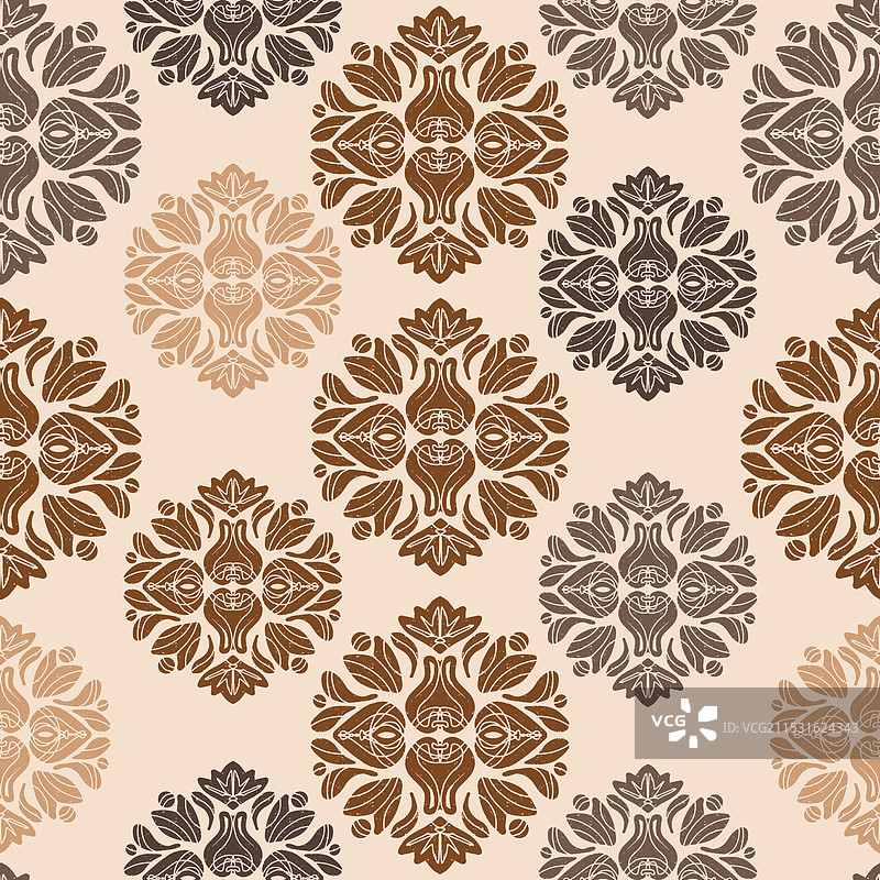 复古的对称磨损图案图片素材