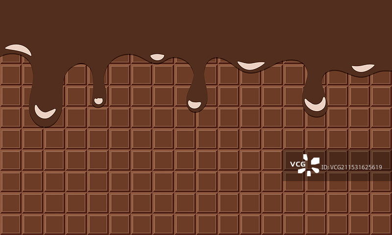 巧克力棒表面的横向纹理图片素材