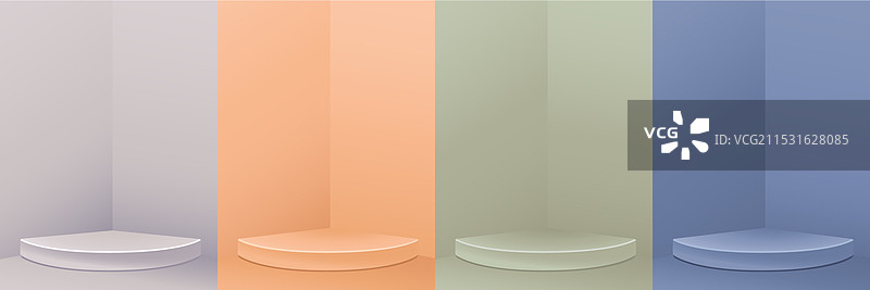 角落里的讲台图片素材