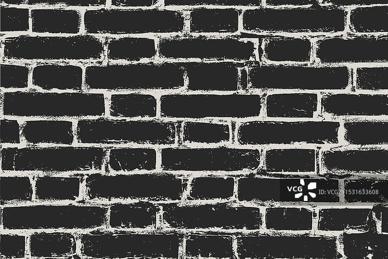 黑白风化砖墙纹理图片素材