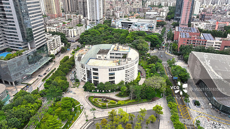 深圳南山文体中心一览图片素材