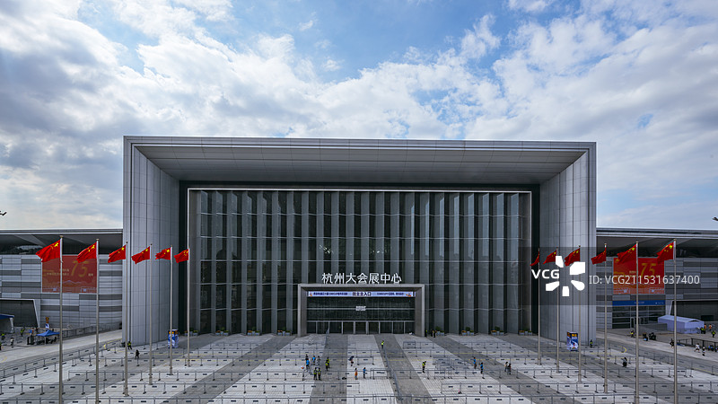 杭州大会展中心 空港经济区图片素材