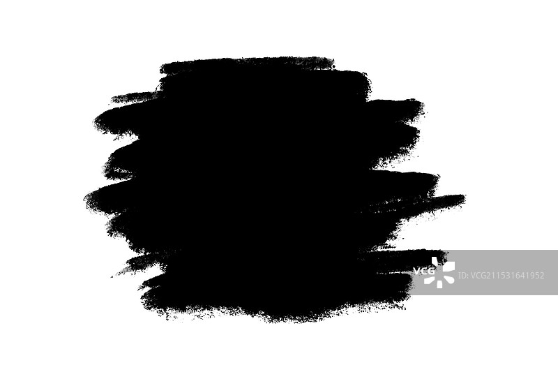 黑色刷笔笔触的脏污背景图片素材