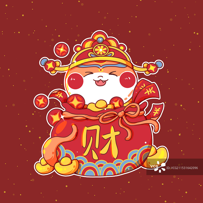 蛇年卡通形象图片素材