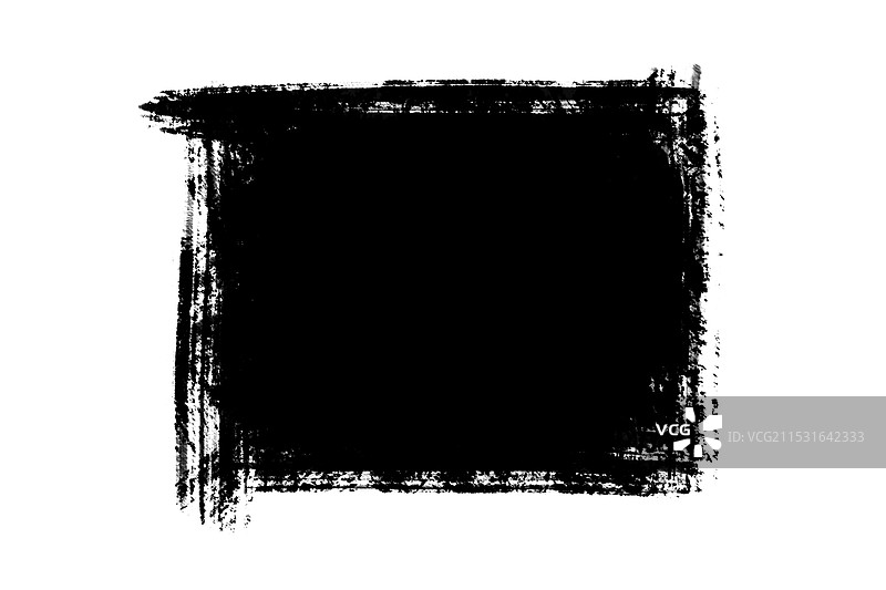 黑色刷笔笔触的脏污背景图片素材