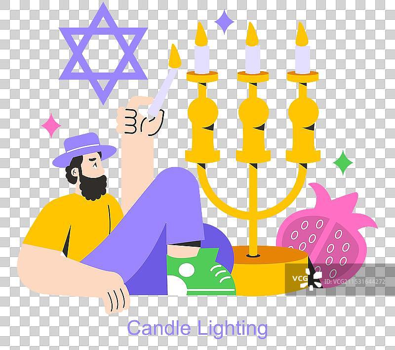 犹太新年平面设计图片素材