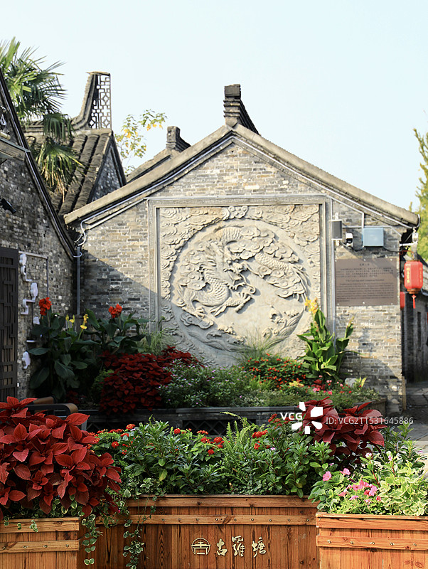 泰州姜堰市古罗塘旅游文化景区图片素材