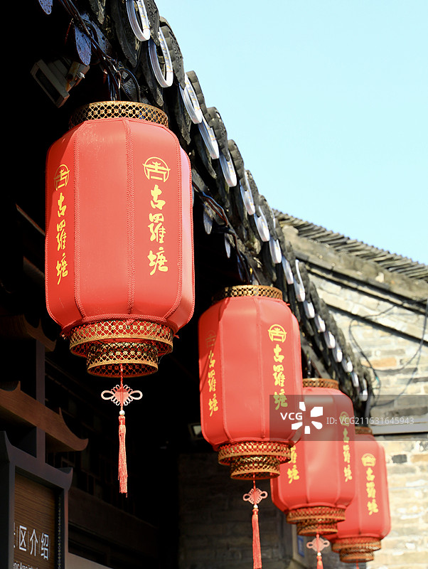 泰州姜堰市古罗塘旅游文化景区图片素材