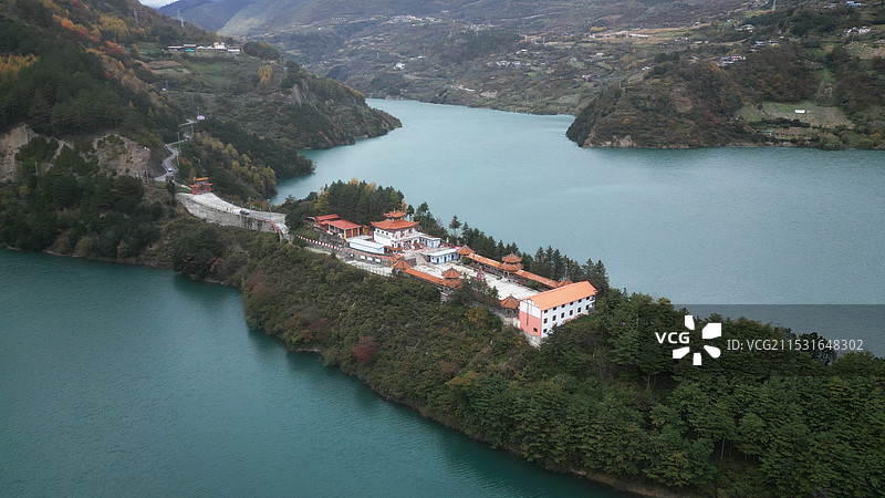 雅安硗碛藏寨·神木垒景区图片素材