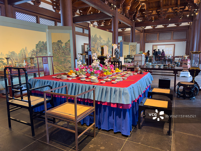 杭州德寿宫 重华宫正殿大殿图片素材