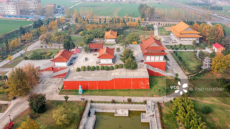 河南项城南顿故城图片素材