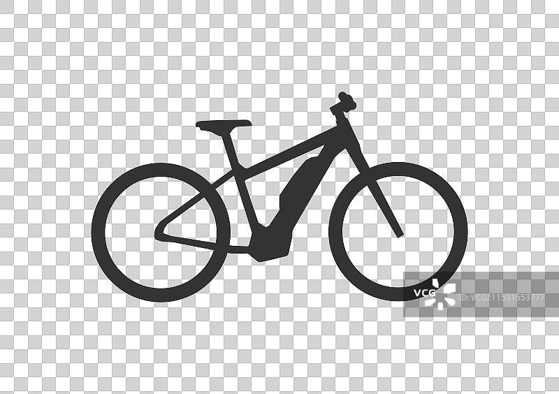 电动自行车图标符号图片素材