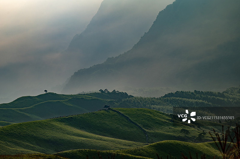 萍乡武功山风景名胜区图片素材