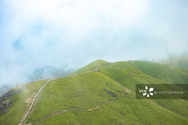 萍乡武功山风景名胜区图片素材