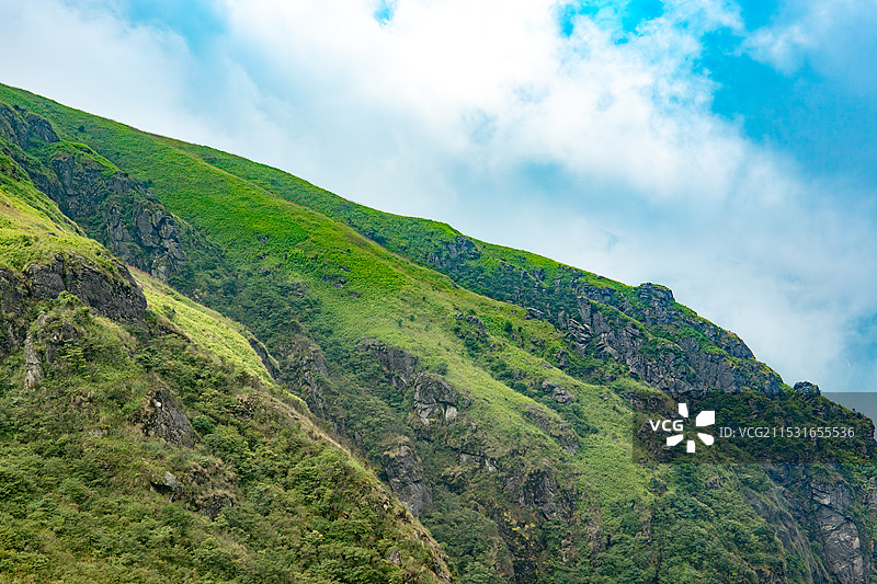 萍乡武功山风景名胜区图片素材
