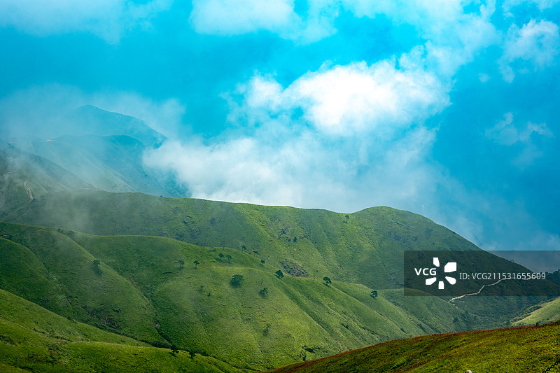 萍乡武功山风景名胜区图片素材