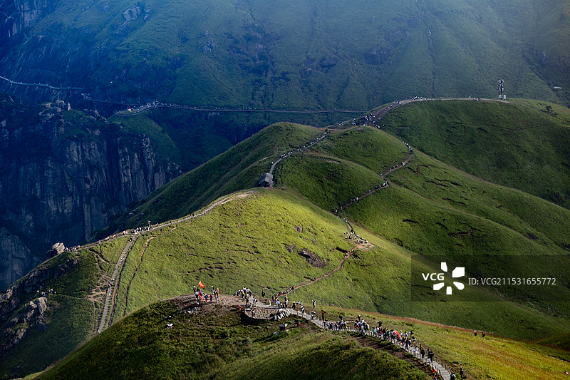 萍乡武功山风景名胜区图片素材