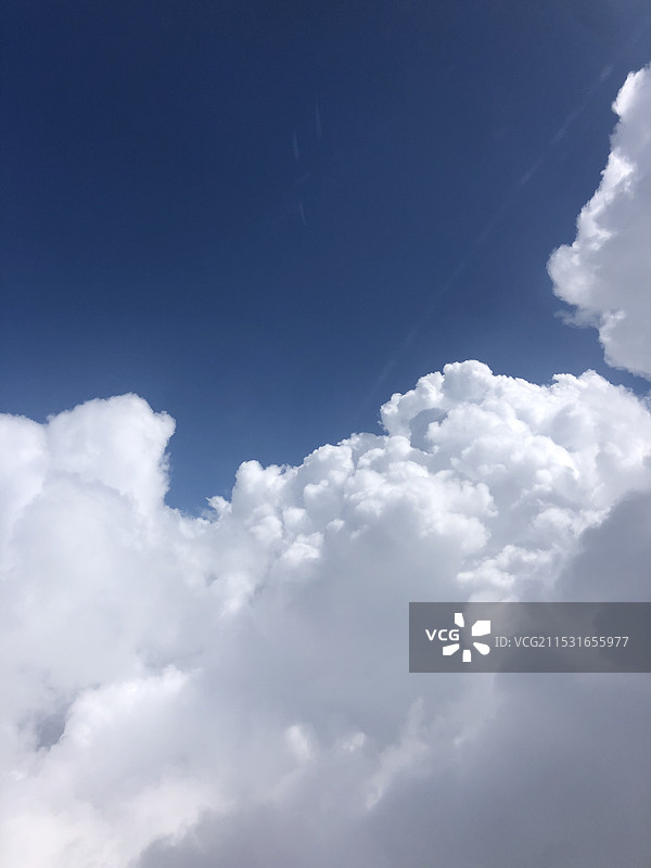 蓝天白云图片素材