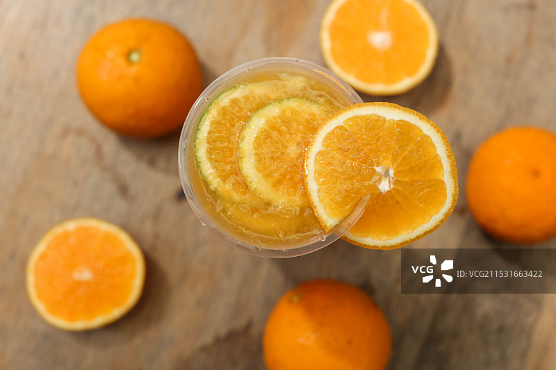 鲜榨橙汁图片素材