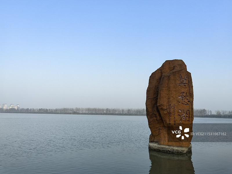 湖北钟祥莫愁湖图片素材