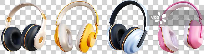 耳机麦克风 DJ 麦克风 音乐图片素材