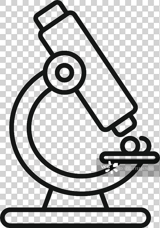 实验室显微镜分析样本图片素材