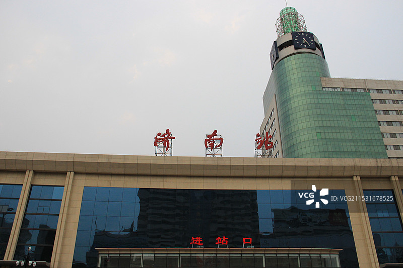 济南火车站图片素材